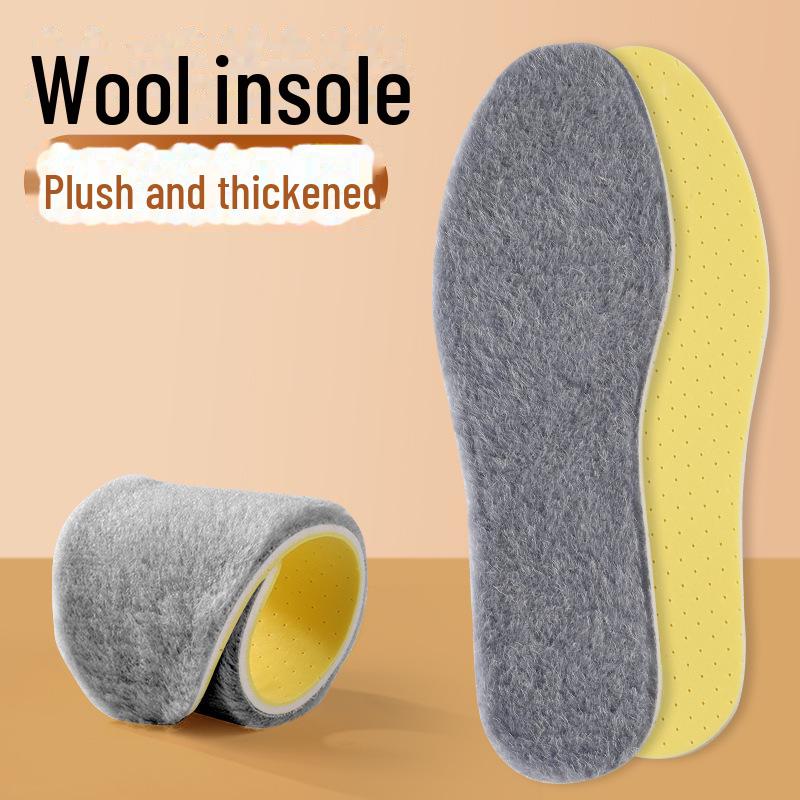 Дышащая стелька из овчины и шерсти: Комфорт, тепло и антибактериальное впитывание пота