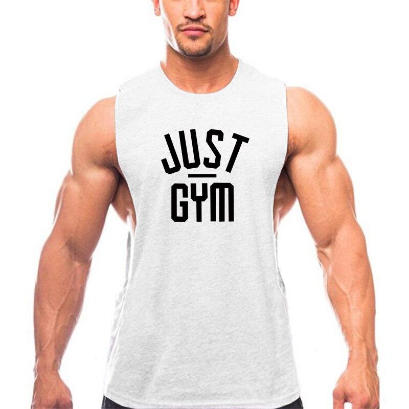 Muscleguys Brand Gym Clothing Canotte Bodybuilding Drop Armhole Tank Top Men Fitness Tanktop Sleeveless Shirt Workout Vest