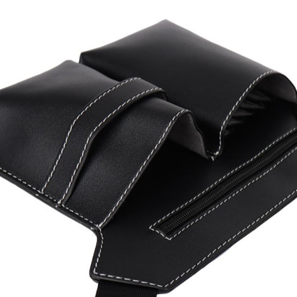 Парикмахерские зажимы Чехол-расческа Сумки из ПУ кожи Держатель Инструмент Сумка для парикмахерских ножниц Парикмахеры