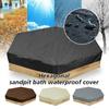 Чехол для ванны, бассейна, пылезащитный чехол для джакузи с шестигранной головкой, водонепроницаемый навес для отдыха на открытом воздухе, чехол для СПА-зонта во дворе, чехол для детского бункера