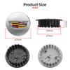 3D For Cadillac Escalade Deville CTS CT5 XT5 XTS XLR BLS SLS STS ATS 67mm 4pcs Car Wheel Center Hub Caps Cover Emblem Accessorie