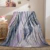 Marble Blanket Abstract Geometric Fleece Flannel Throw Blanket Soft Warm Lightweight Blanket for Couch Sofa Gift for Girls Boys
