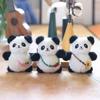 Cute Cute Little Panda Pendant Plush Toy Doll Cartoon School Bag Hanging Decoration Keychain Doll Doll