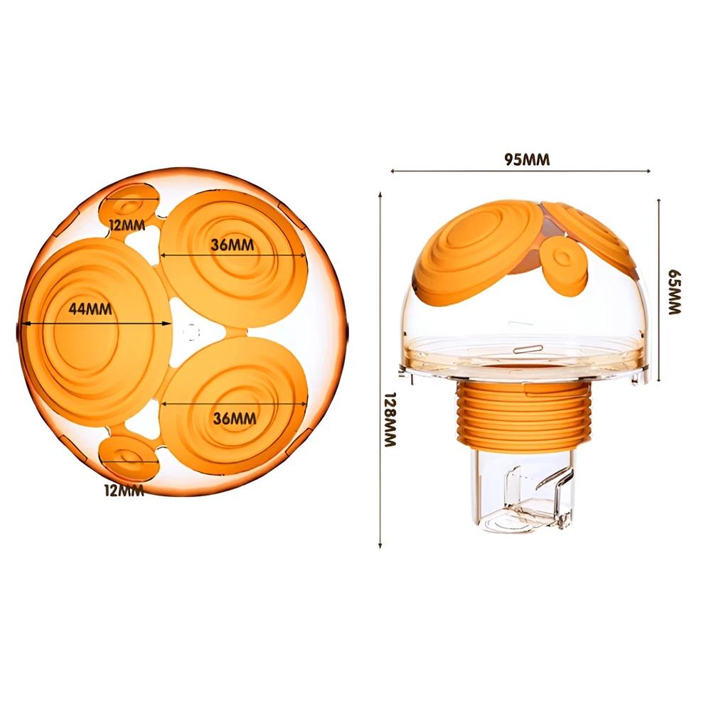 Адаптер для сливной трубы с защитой от запаха, многофункциональное уплотнительное кольцо, канализационный отвод для кухонной раковины, соединение для дренажной трубы 3 в 1