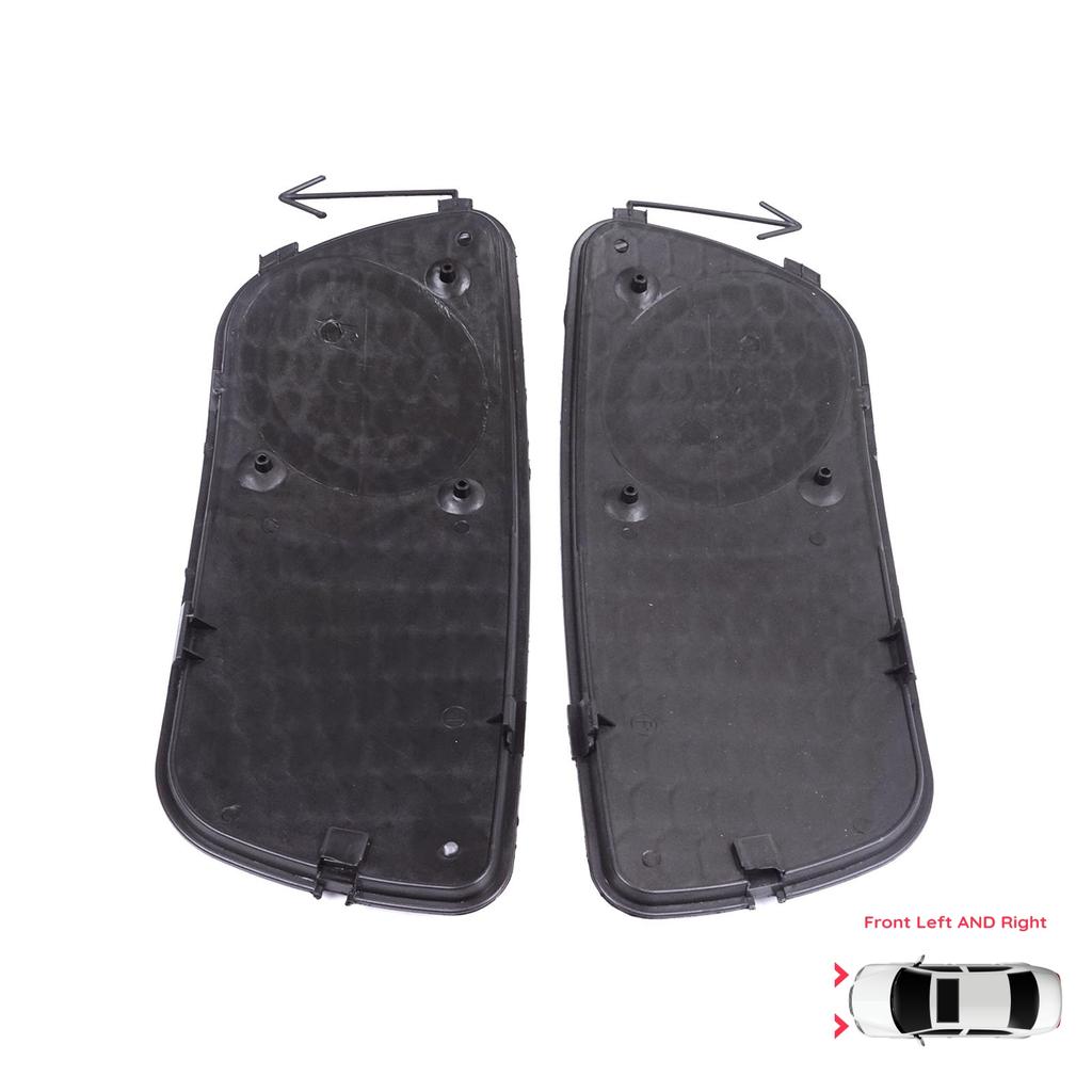 ESP1188 Front Bumper Fog Light Grille Frame Without Holes Left Right for Fiat Palio Siena MK1 178 2007-2016 Albea 2002-2012