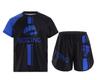 Children's Muay Thai Boxing Sandwear Fashion Printed Boxer Short Sleeve T-Shirt Shorts Gym Surfing Short Sleeve Head