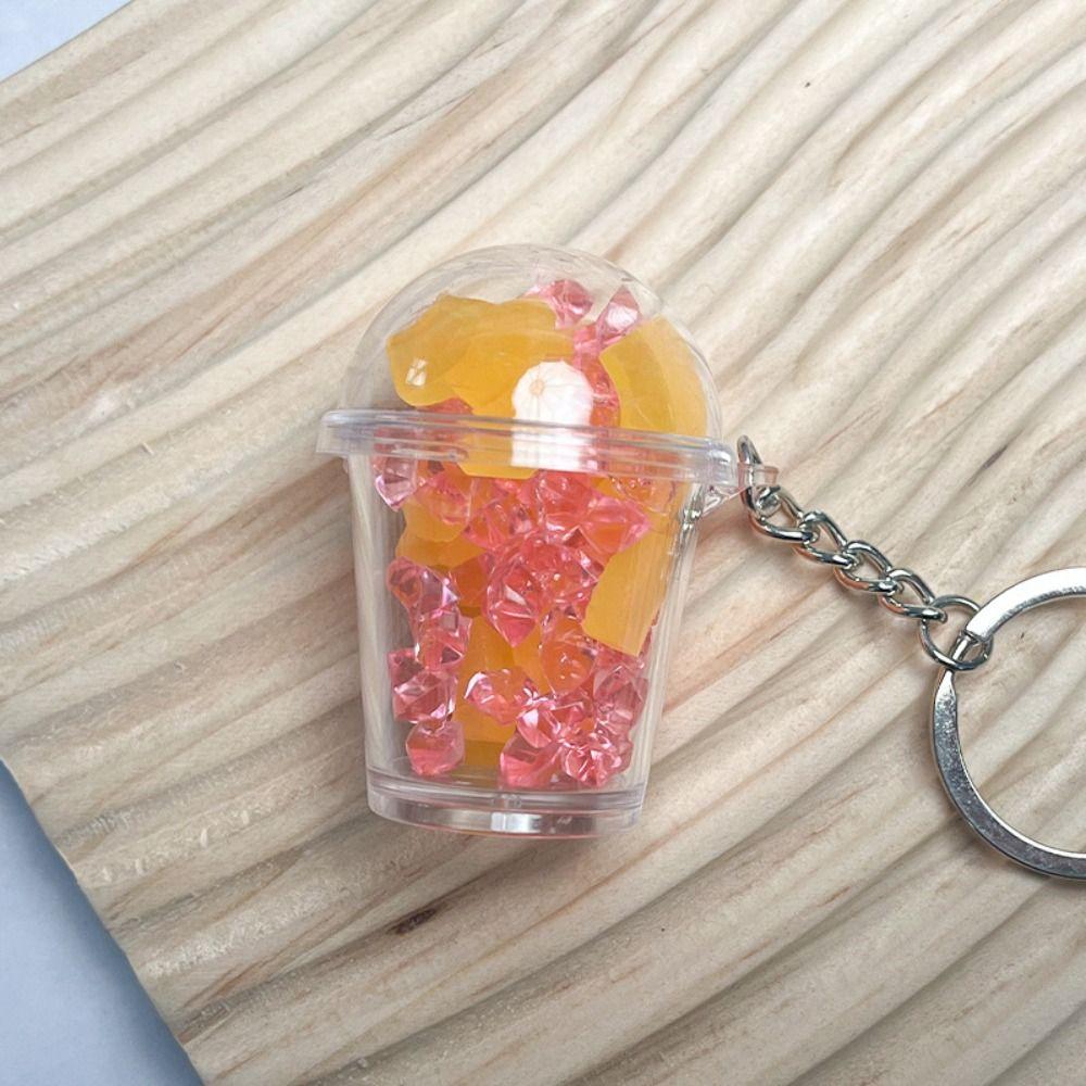 Shaker Cup Keychain Charm Bag Pendent New Key Chains for Keychain Bag