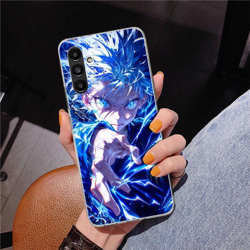 Huner X-Hunters Killua Phone Case For Samsung Galaxy A17 A16 A15 A14 A13 A57 A56 A55 A54 A53 A37 A36 A35 A34 A33 A26 A25 A24 A23