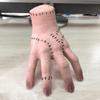 Уэнсдей Аддамс Латексная Рука Вещь Косплей Семейка Аддамс Фигурка Ужасы Украшения для Хэллоуин Вечеринки Костюмный Реквизит Домашний Декор