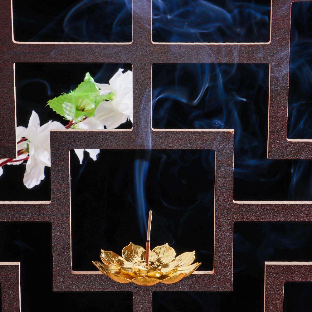 Line Incense Plate Home Decor Incense Holder Joss-stick Inserted Incense Burner Buddhism Lotus