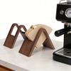 Стойка-органайзер для кофейных фильтров, подставка для нескольких фильтров, массив дерева, открытая конструкция, сохраняет фильтры сухими, аккуратно, легкий доступ, органайзер для заваривания кофе