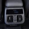Для Maserati Grecale 2026 2026 Автомобильный стайлинг Накладка на рамку заднего воздуховода автомобиля из настоящего углеродного волокна Наклейка-молдинг вентиляционного отверстия Автоаксессуары