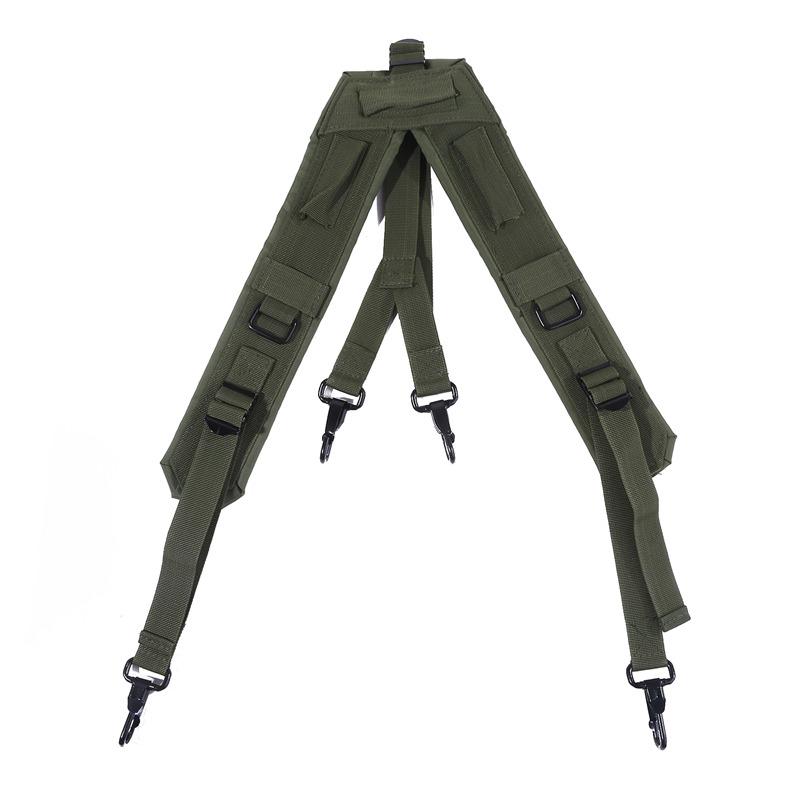 Наручный регулируемый подсумок-подвеска X-образный Тактический подтяжки Новые подтяжки Мужской тактический ремень Поясная система ремней Ремень боевой готовности