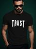 TRUST Футболка с коротким рукавом Streetwear - Летняя с круглым вырезом ...
