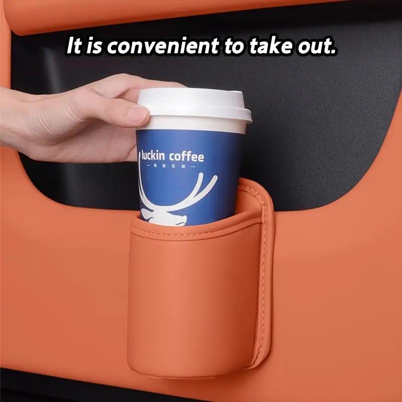 Держатель для стакана с водой на спинку сиденья автомобиля, держатель для стакана, сумка для хранения на сиденье автомобиля, подставка для хранения напитков, принадлежности