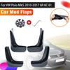 Anti-splash Mud Flaps For Volkswagen VW Polo 5 Mk5 2010~2017 6R 6C 4X Mudguards Splash Guard Front Rear Fenders Car Accessories