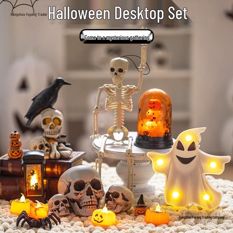 Светящийся тыквенный фонарь на Хэллоуин Набор для украшения вечеринки