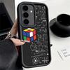 Чехол для телефона для Samsung Galaxy A17 A16 A15 A14 A13 Кубик Рубика Формула Пародии Математика A56 A36 A26 A55 A35 A25 A54 A34 A24 A53 A33 A23