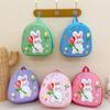 Colorful 3d Cartoon Rabbit Toddler Backpack With Eva Material For School