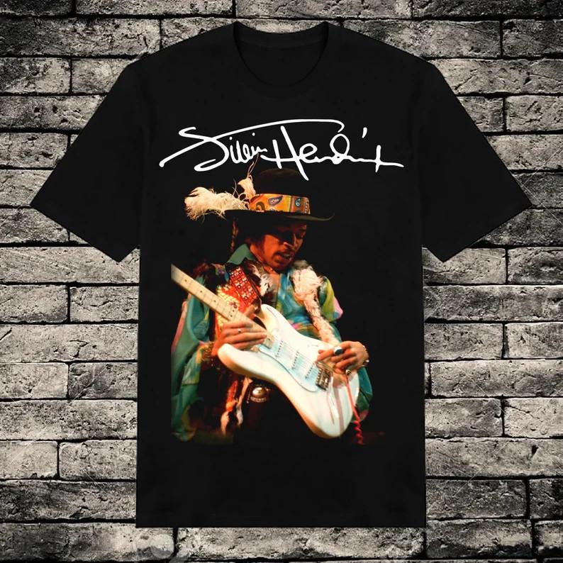 Jimi Hendrix Singer T-shirt Tee Unisex Men Women Full Size S to 5XL UR192