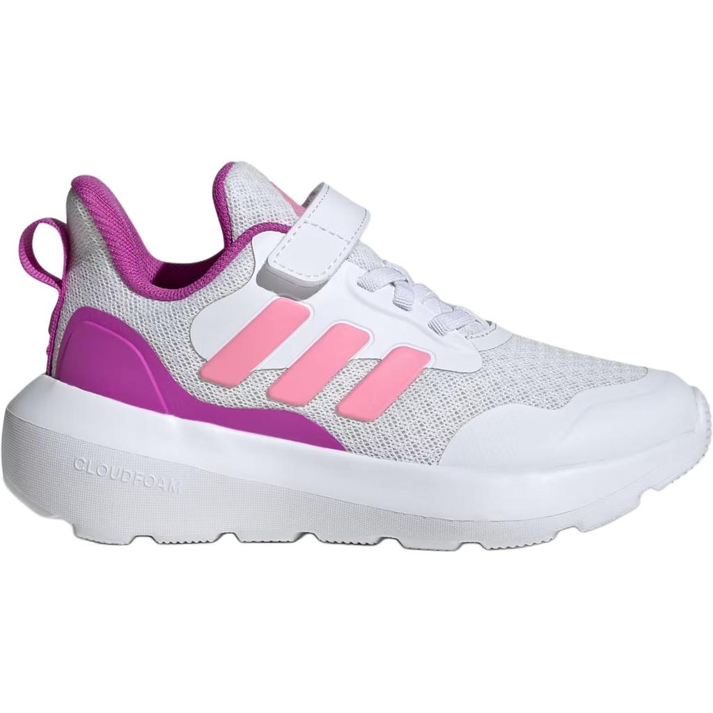 Adidas FortaRun 3 C White Bliss Pink Kids Sneakers Cloud-White Flash-Pink JI2191
