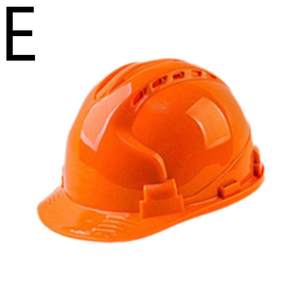 Строительная защитная каска, АБС утолщенная конструкция против скатывания, регулируемый однотонный цвет, решает проблему недостаточной защиты головы