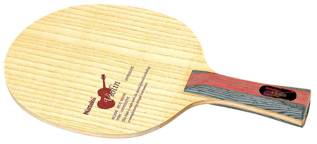 Nittaku Table Tennis Racket Violin Shakehand Attack 5 Pieces Plywood Flare NE-6757