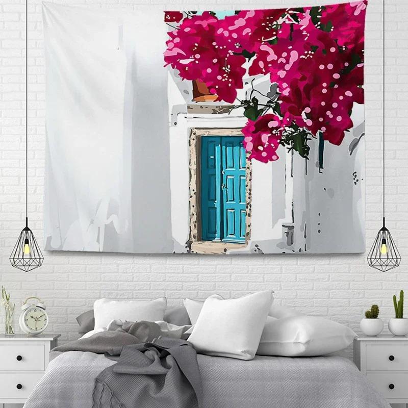 Простой узор Растение Декоративный гобелен Дом Стена Гостиная Офис Декоративный гобелен