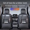 Многофункциональный органайзер на спинку сиденья автомобиля, защита от пинков, аксессуары для интерьера автомобиля