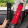 OUVKF1 Car Seat Belt Protect Shoulder Pad Cover Headrest Neck Pillow for Alfa Romeo 4C 159 Spider Giulia Giulietta 156 Tonale Mito 147