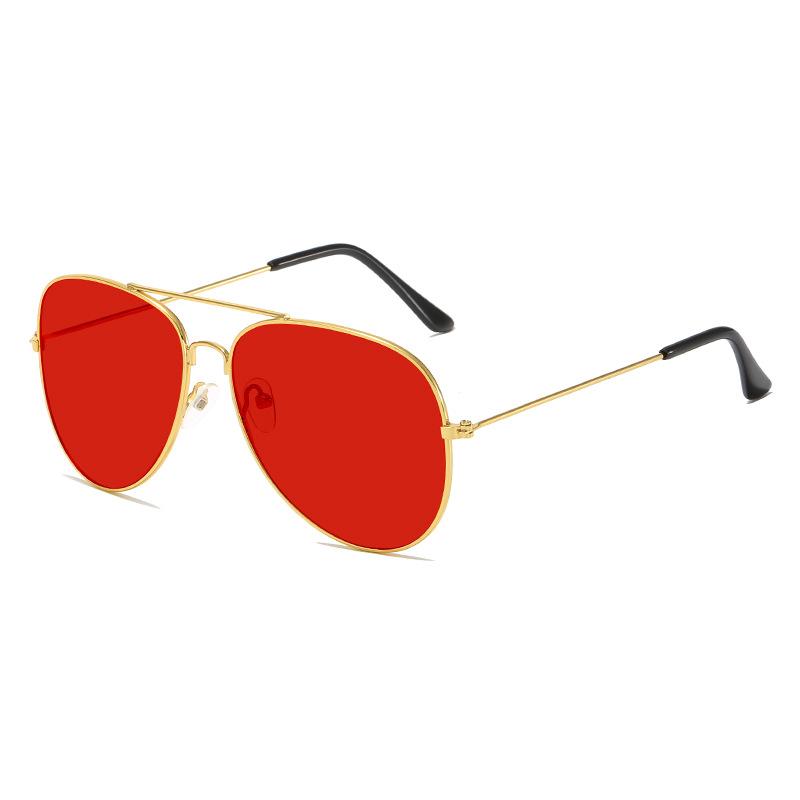 New Fashionable Color Sunglasses Men and Women Sunglasses Star Same Outdoor Driver Glasses Toad Glasses
