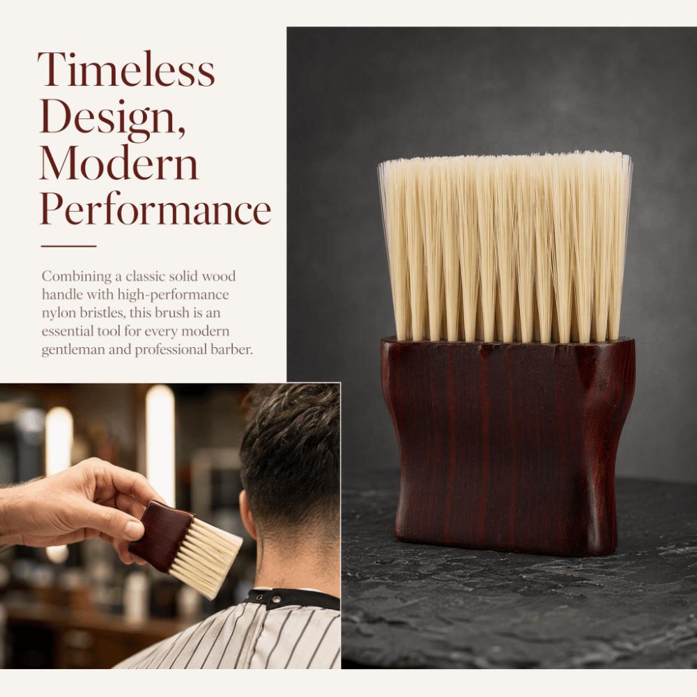 Soft Neck Duster Brush Durable Barber Neck Brush For Barbershop Hair Cutting Brush Home Use