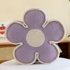 Flower Shaped Chair Cushion Plush Sofa Decor Cushion Multifunctional Flower Pillow  Office