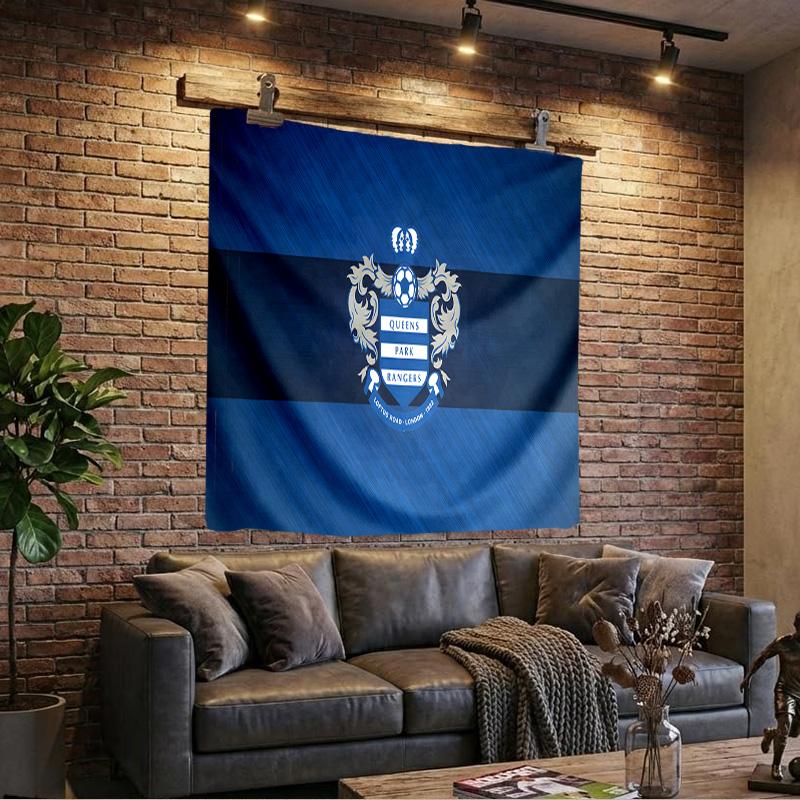 Queens Rangers Football Tapestry Playroom Tapestry, Accessories for Bedroom,Livingroom, dormitory Room Wall Decor Fan Birthday Gifts