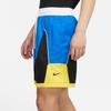 Nike Мужские тканые баскетбольные шорты Throwback, темно-синий CV1863-403