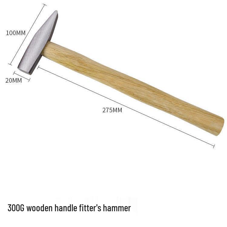 Прочный Восьмигранный Молоток с Квадратным Бойком и Деревянной Рукояткой для Работ по Демонтажу и Кирпичной Кладке