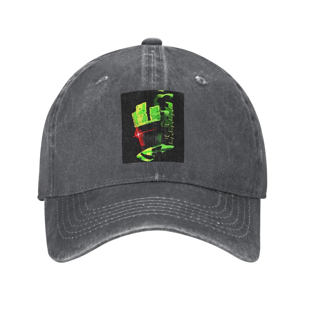 Forsaken 1x1x1x1 Headshot Washed Denim Cap Casual Baseball Caps Adjustable Hat Summer Unisex Baseball Hats