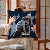 Hot Singer B-Billies E-Eilishs Personalized Pillow Cover Kids Bedroom Wild Party Decor Pillowcase Kid Birthday Shower Gift
