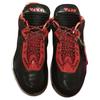 Li Ning WOW 1.5 Нескользящие износостойкие кроссовки для баскетбола средней высоты Мужские Черный Белый Красный ABAH037-2