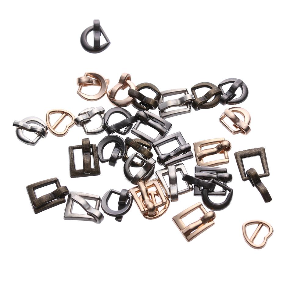 Girls Toys Mini Ultra-small Belt Buttons Tri-glide Buckle Diy Dolls Buckles Doll Bags Accessories