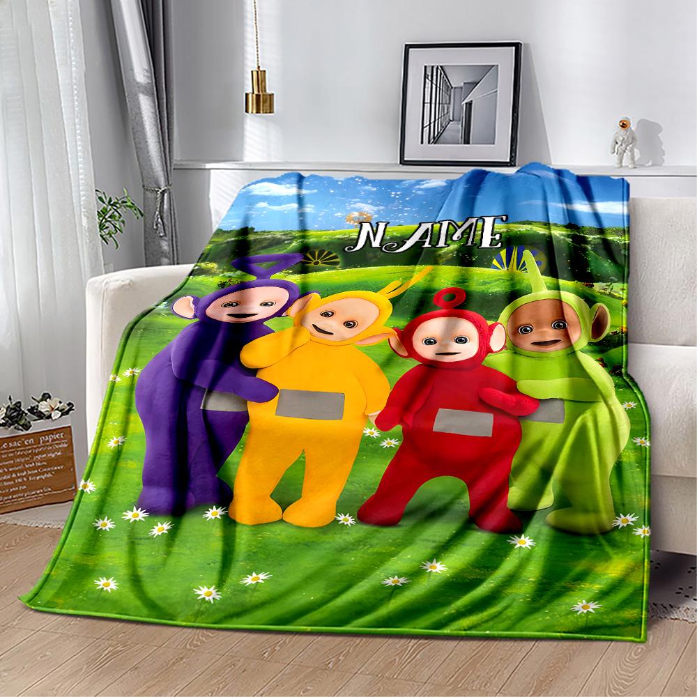 Teletubbies Adventure Blanket Warmthful Decor Great for Picnics Bed Seaside All-Season Use Warmthful Decor Best Holiday Gift for Friends Family
