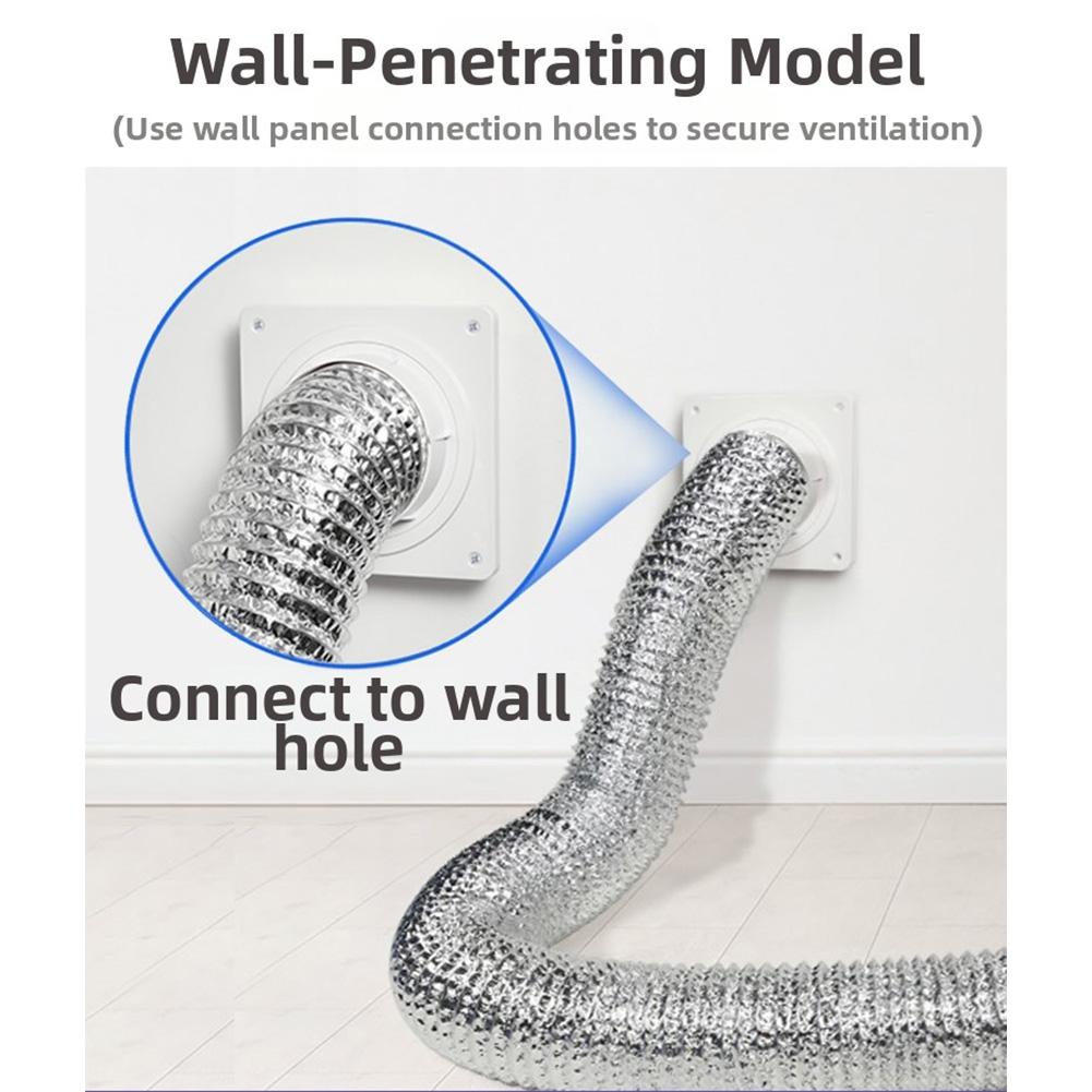 Ремонт дома Герметичное уплотнение Герметичный соединитель вентиляционного отверстия сушилки Садовый шланг 18,5x18,5x16,5 см Простое обслуживание