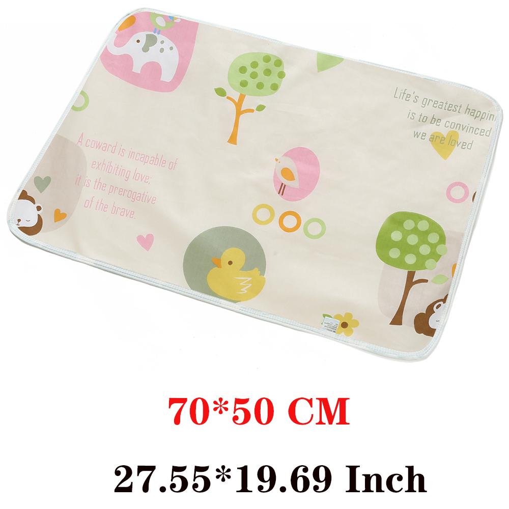 Водонепроницаемый детский пеленальный коврик, многофункциональный коврик для пеленания, моющиеся многоразовые герметичные гигиенические коврики