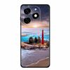 Для Blackview Shark 9 Чехол Оригинальный Мягкий Силикон ТПУ Чехлы для Телефона Задняя Крышка Для Blackview Shark9 Модный Пейзаж Защитный Колпачок Capa