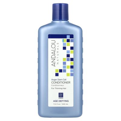 Кондиционер со стволовыми клетками арганы, для тонких волос, антивозрастной, 340 мл (11,5 жидких унций)