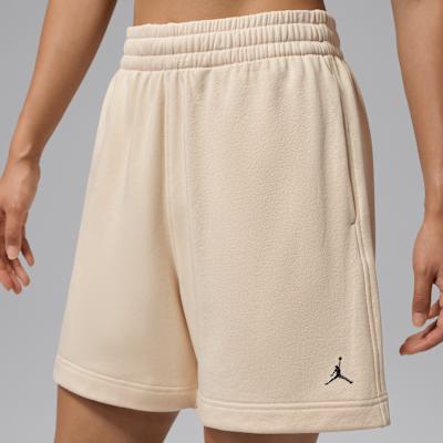 Women's Shorts Jordan Brooklyn Fleece Casual Shorts Women's Pearl White Moderate