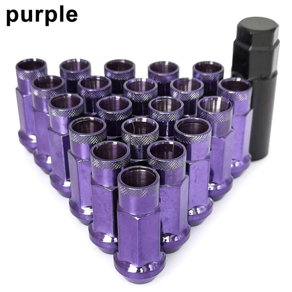 20 шт./компл. гайки с проушинами M12x1,25/M12*1,5, гайки для колес с открытым концом, коническое сиденье «желудь», кованые контргайки, гоночные гайки, 20 комплектов