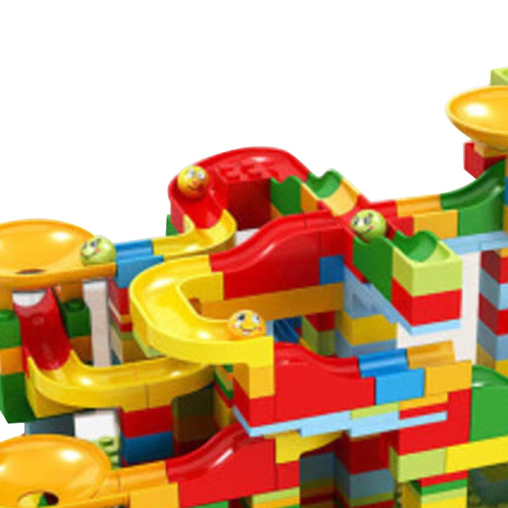 Slide Block Toy 336 Particles Plastic DIY Early Education Teaching Kids Gift For Boy Girl 3‑6 Years