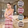 70x140 Striped Bath Towel Soft Absorbent Microfiber Face Washing Home Soft Thickened Coral Velvet Bath Towel