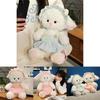Small Sheep Plush Toy Girl Gift With Dress And Lace Hat Decoration For Sleep Comfort